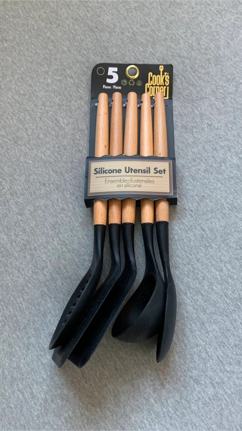 Cook's Corner 5-Piece Silicone Utensil Set