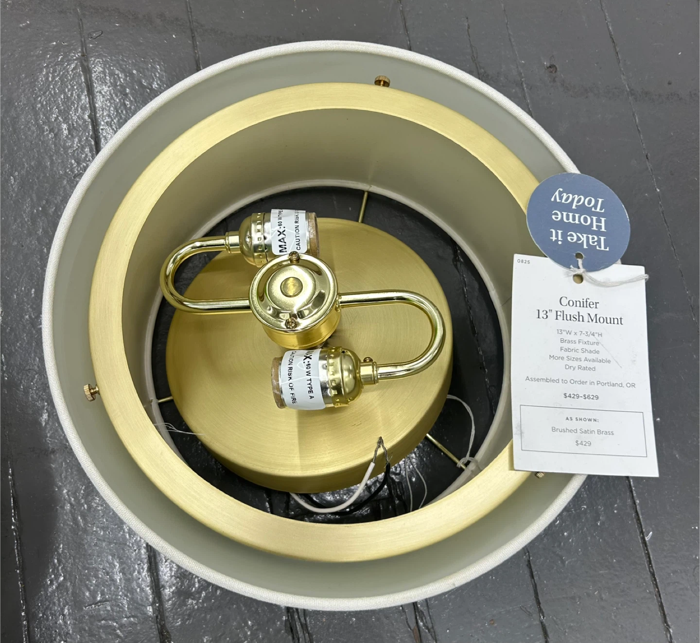 Rejuvenation Lighting Conifer 13" Flush Mount Light - photo 3