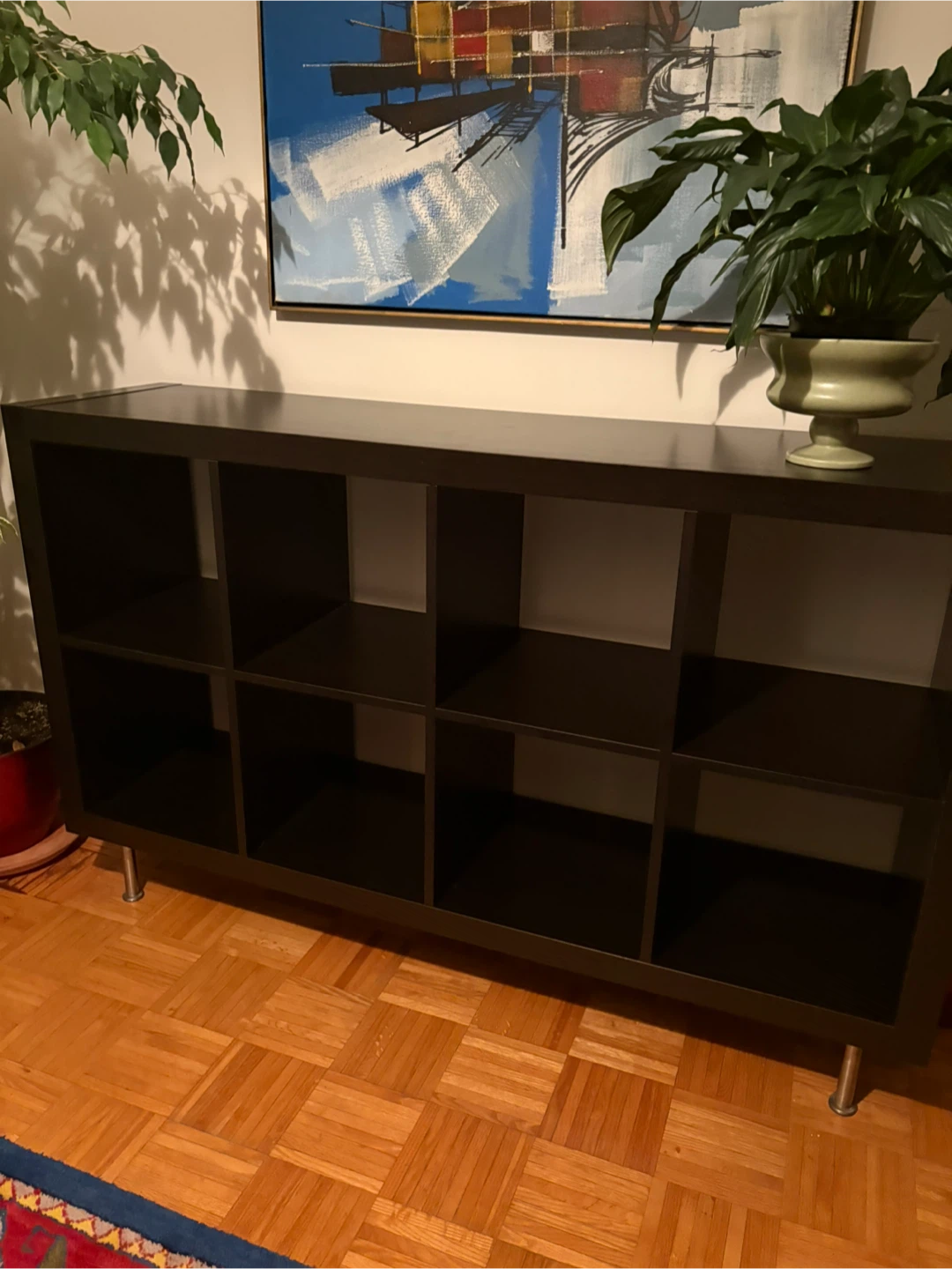 IKEA Kallax 8-Cube Shelving Unit