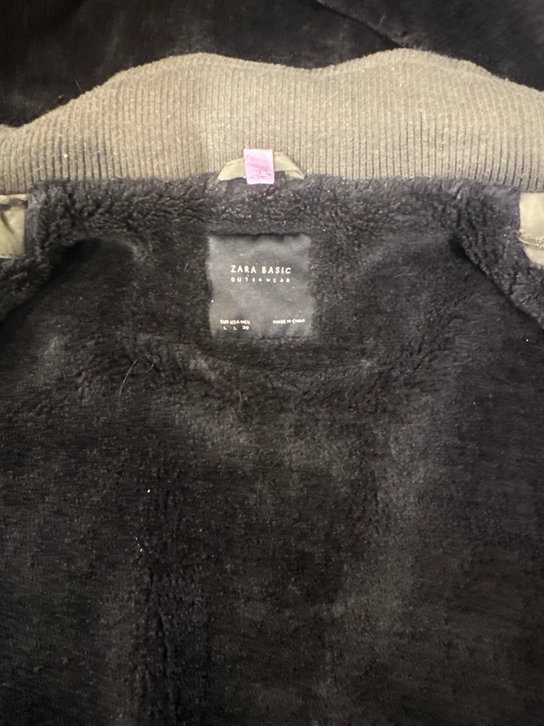 Zara Basic Olive Green Parka - photo 2