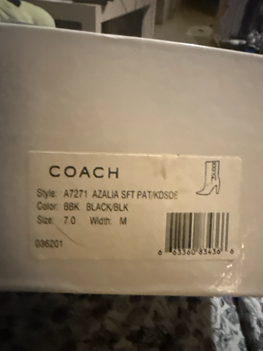 Coach Azalia Boots Black Size 7M - photo 2