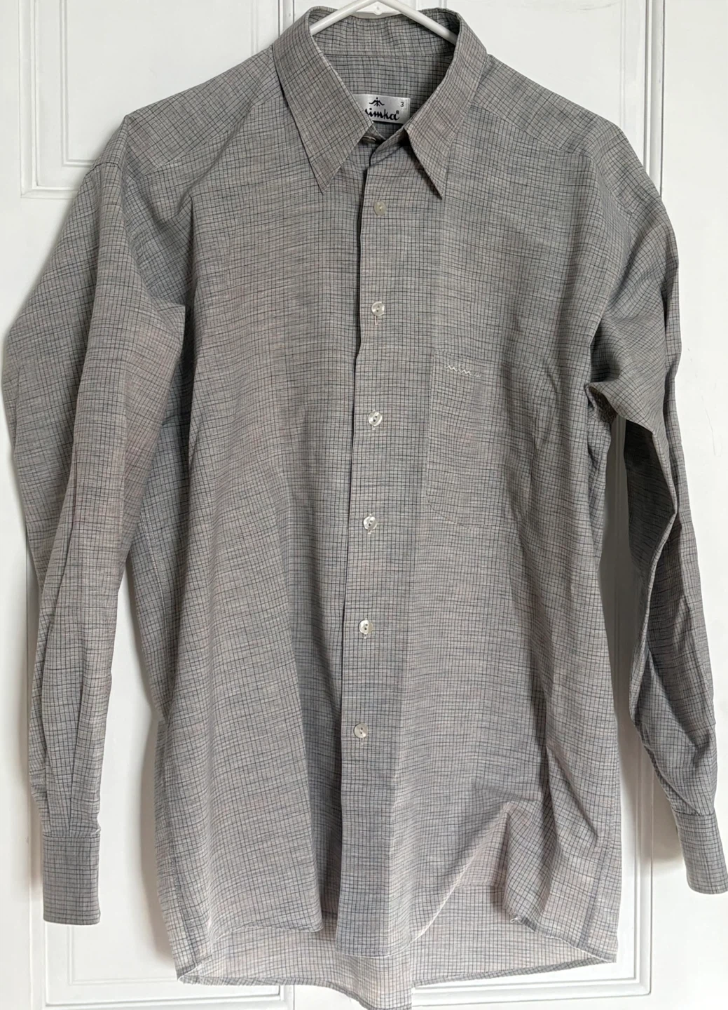 Simka Plaid Long-Sleeve Button-Down Shirt