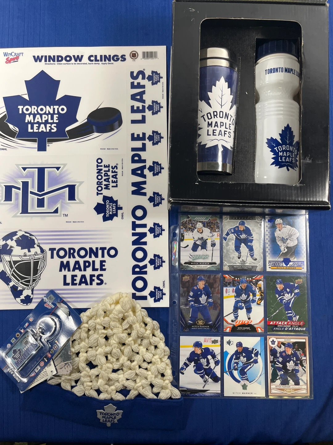 Marner 9-Card Lot + Leafs Gift Set & Hat (Free Keyring/Clings