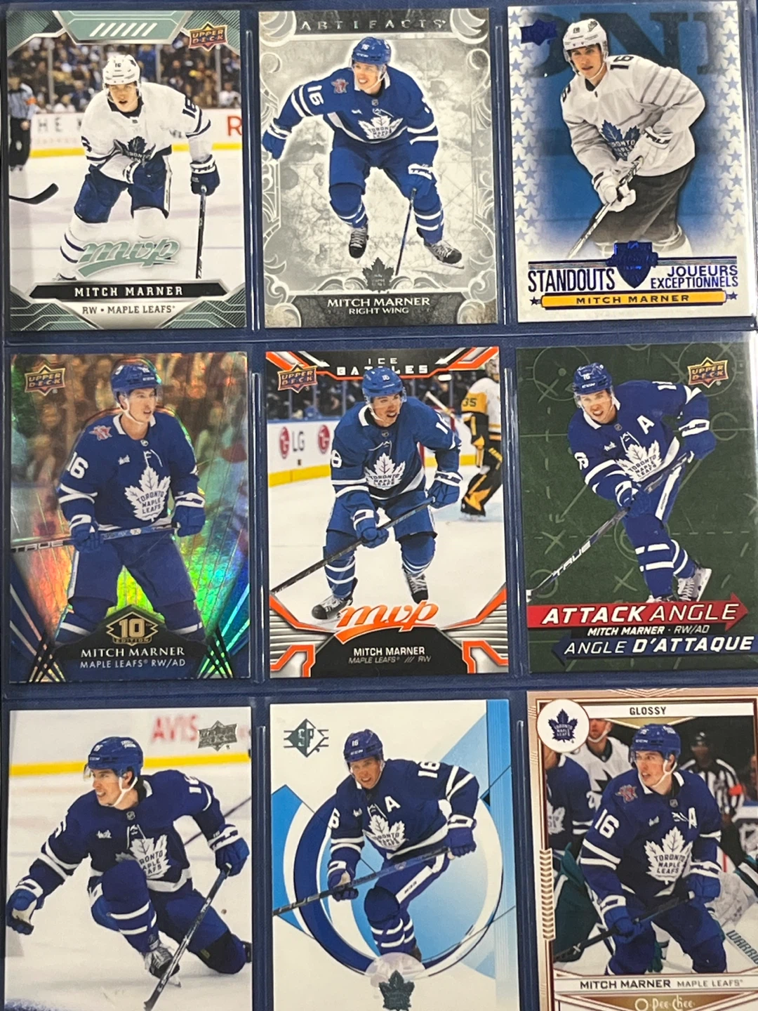 Marner 9-Card Lot + Leafs Gift Set & Hat (Free Keyring/Clings - photo 3