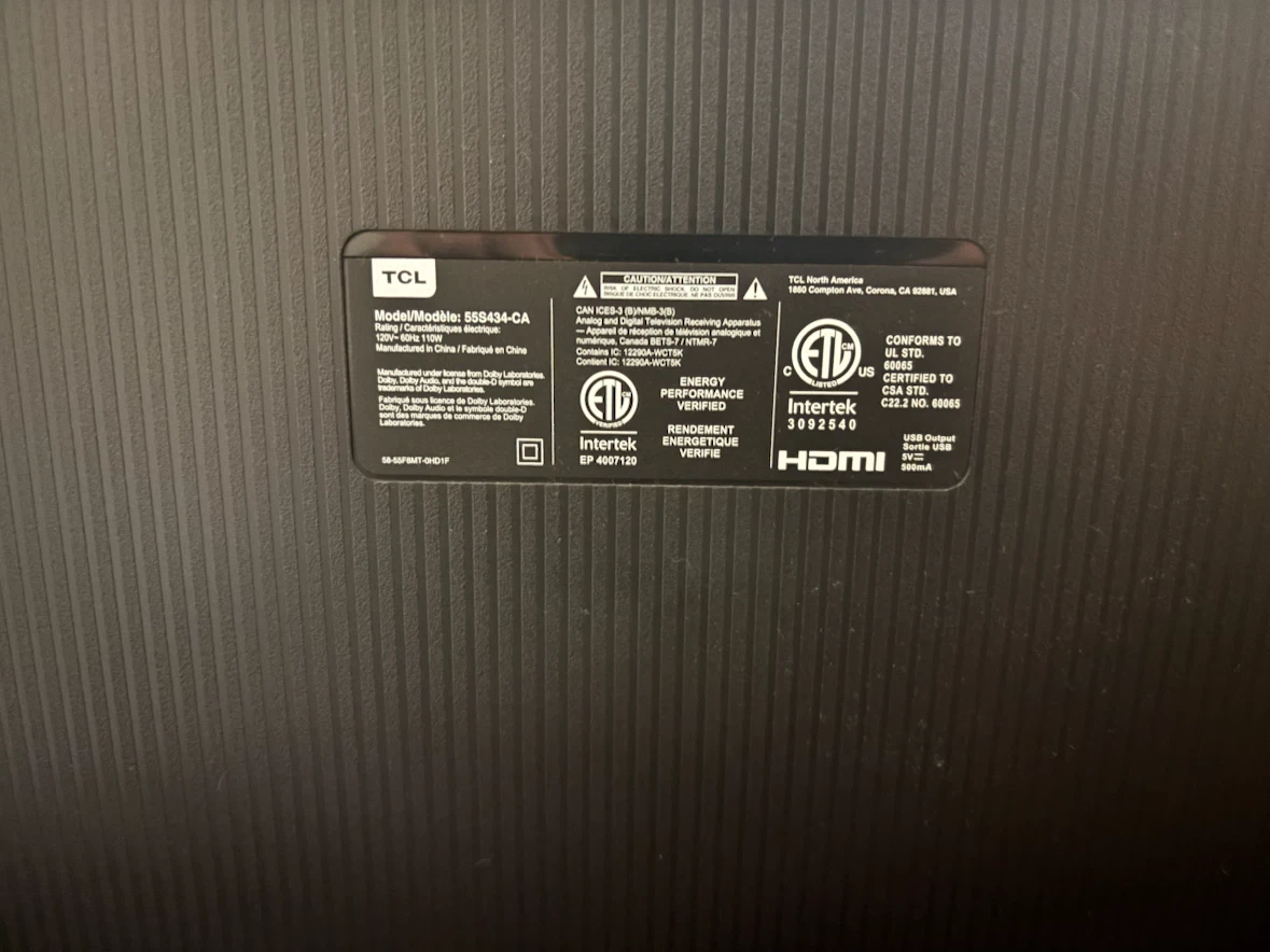 TCL 55 inch 4K Smart TV - photo 3