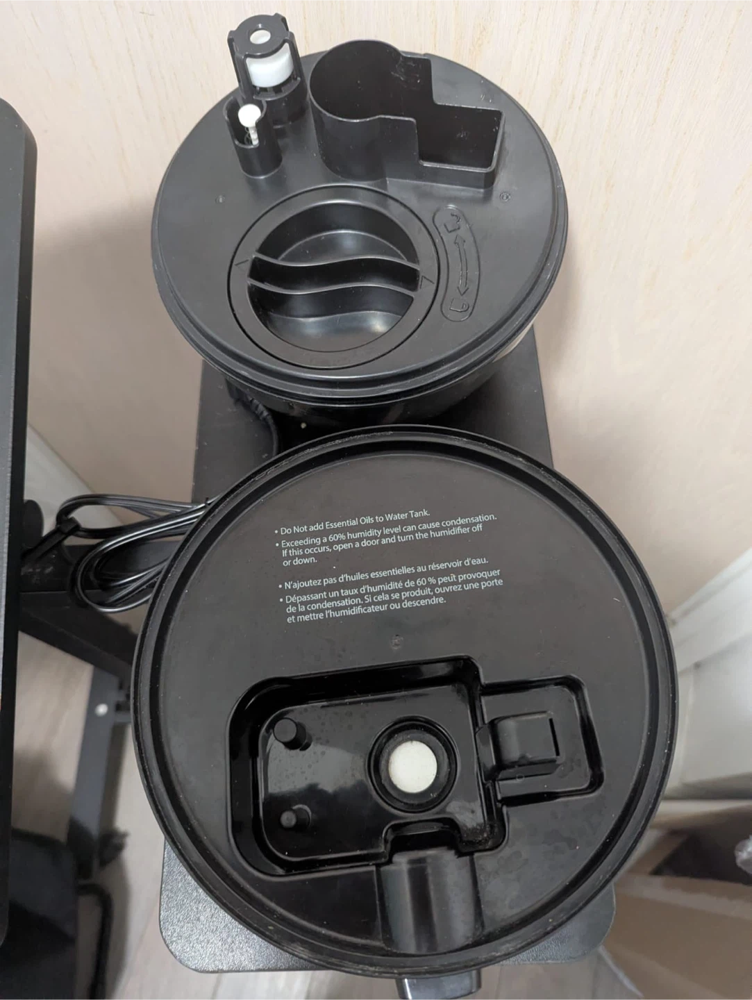Honeywell Mistmate Cool Mist Humidifier (Filter-Free) - Black - photo 3