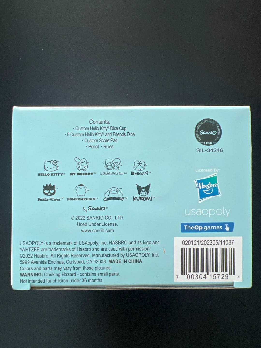 BNIB Yahtzee Hello Kitty - photo 3
