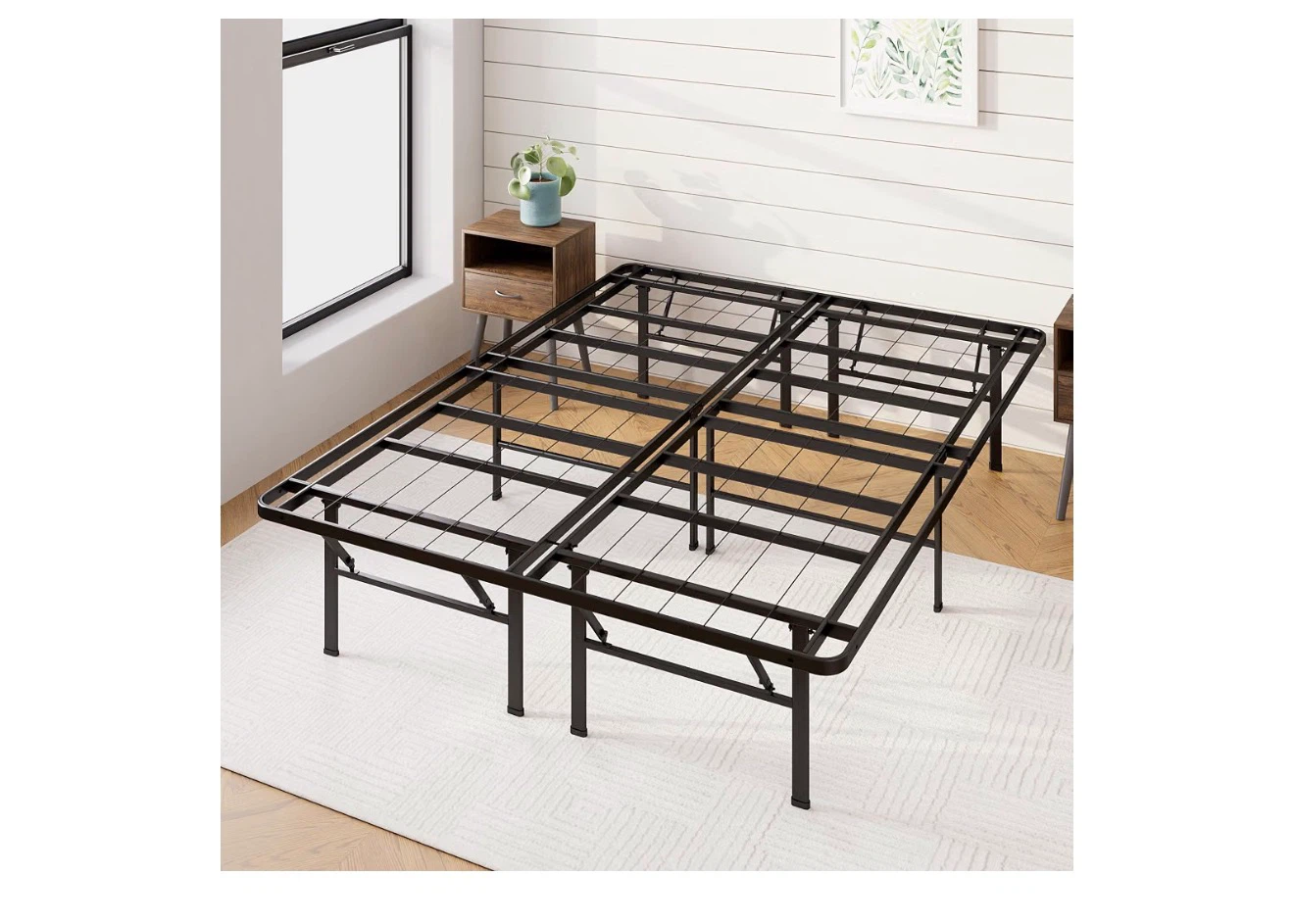 Zinus Full Bed Frame - SmartBase 14 Inch Deluxe Full Size
