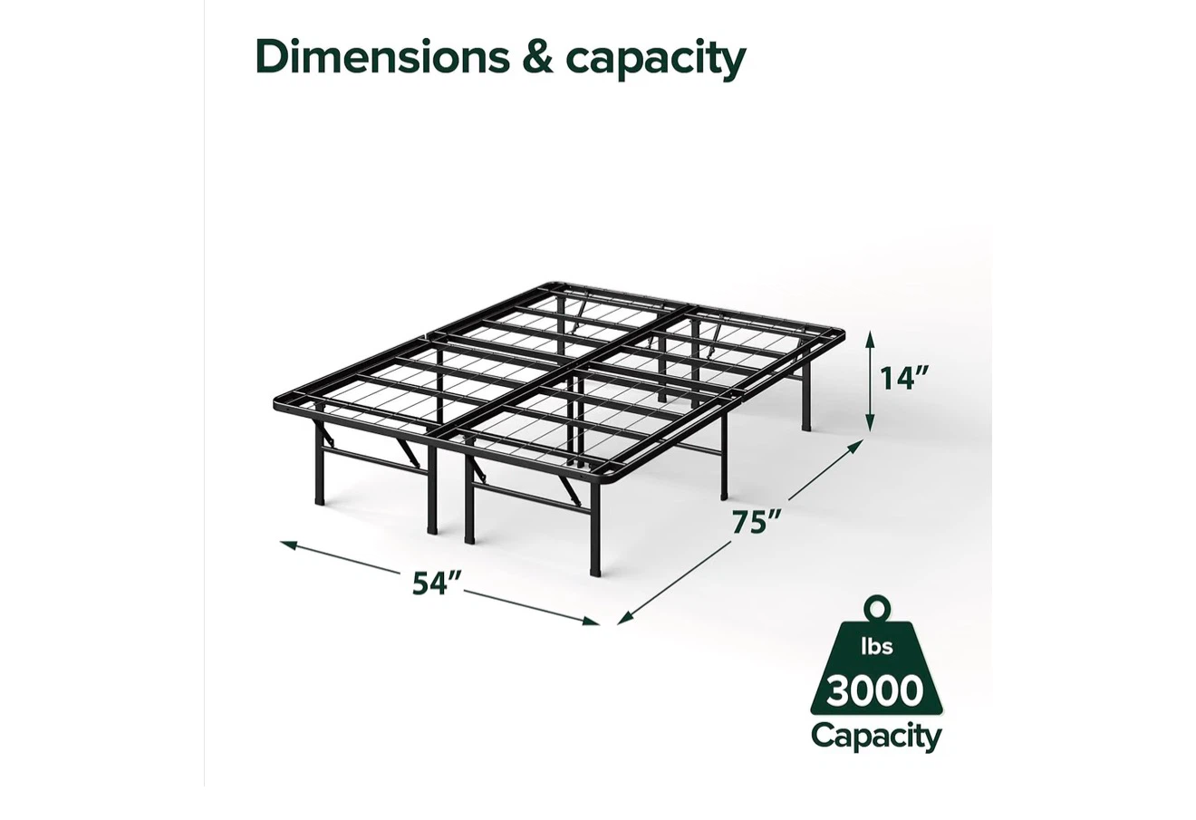 Zinus Full Bed Frame - SmartBase 14 Inch Deluxe Full Size - photo 2