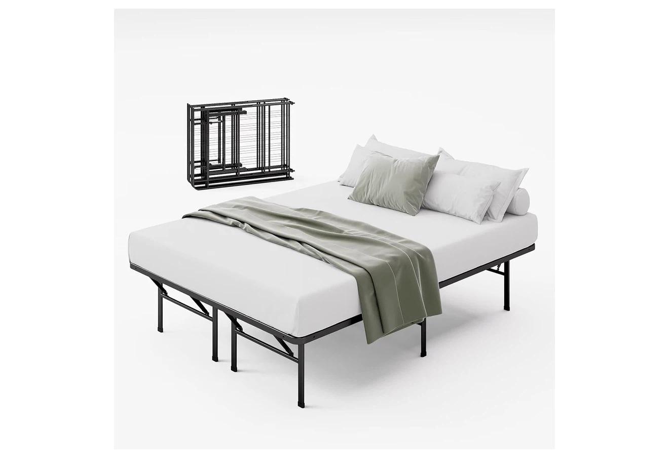 Zinus Full Bed Frame - SmartBase 14 Inch Deluxe Full Size - photo 5