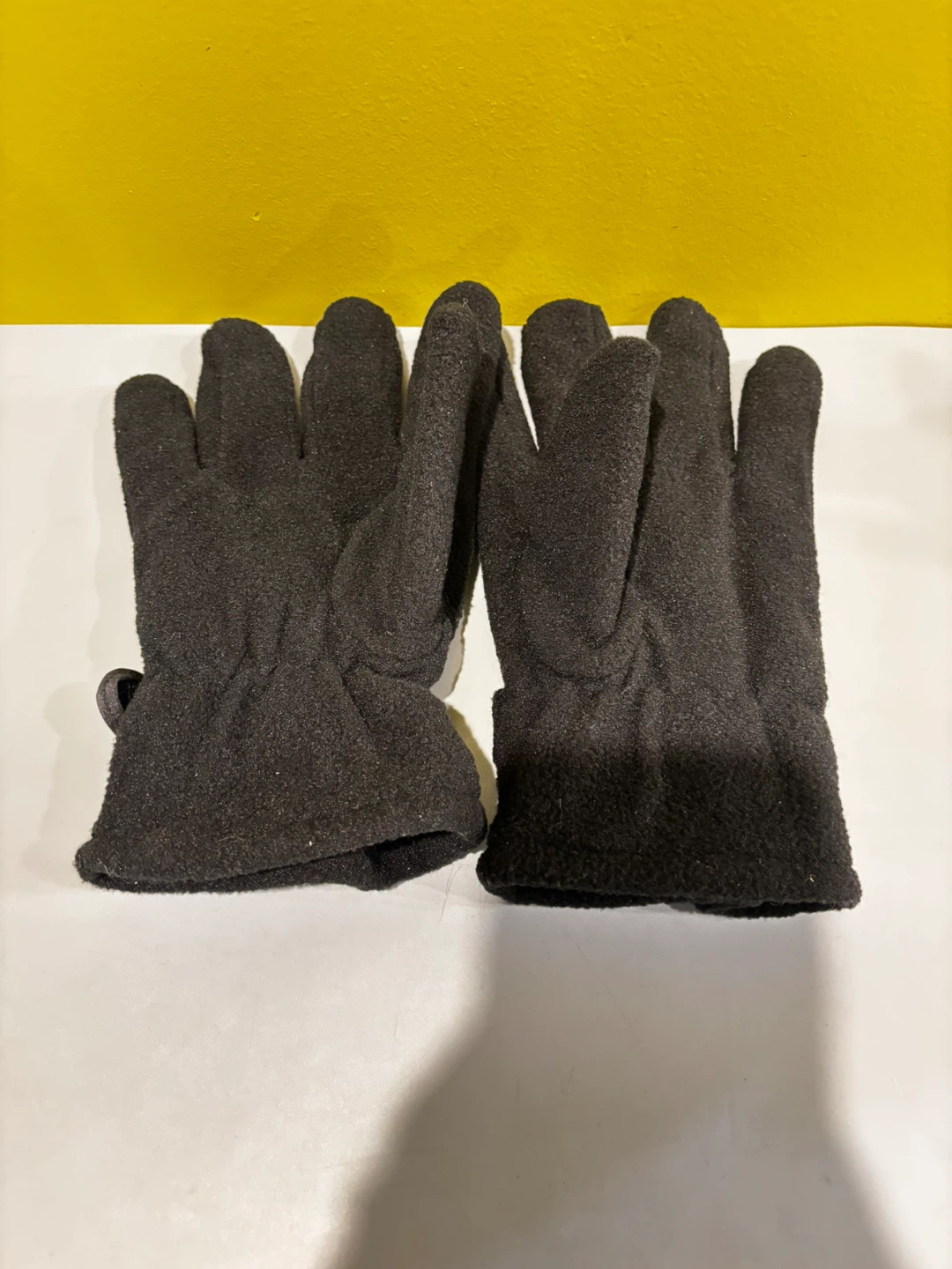 Thinsulate Black Fleece Winter Gloves - photo 4