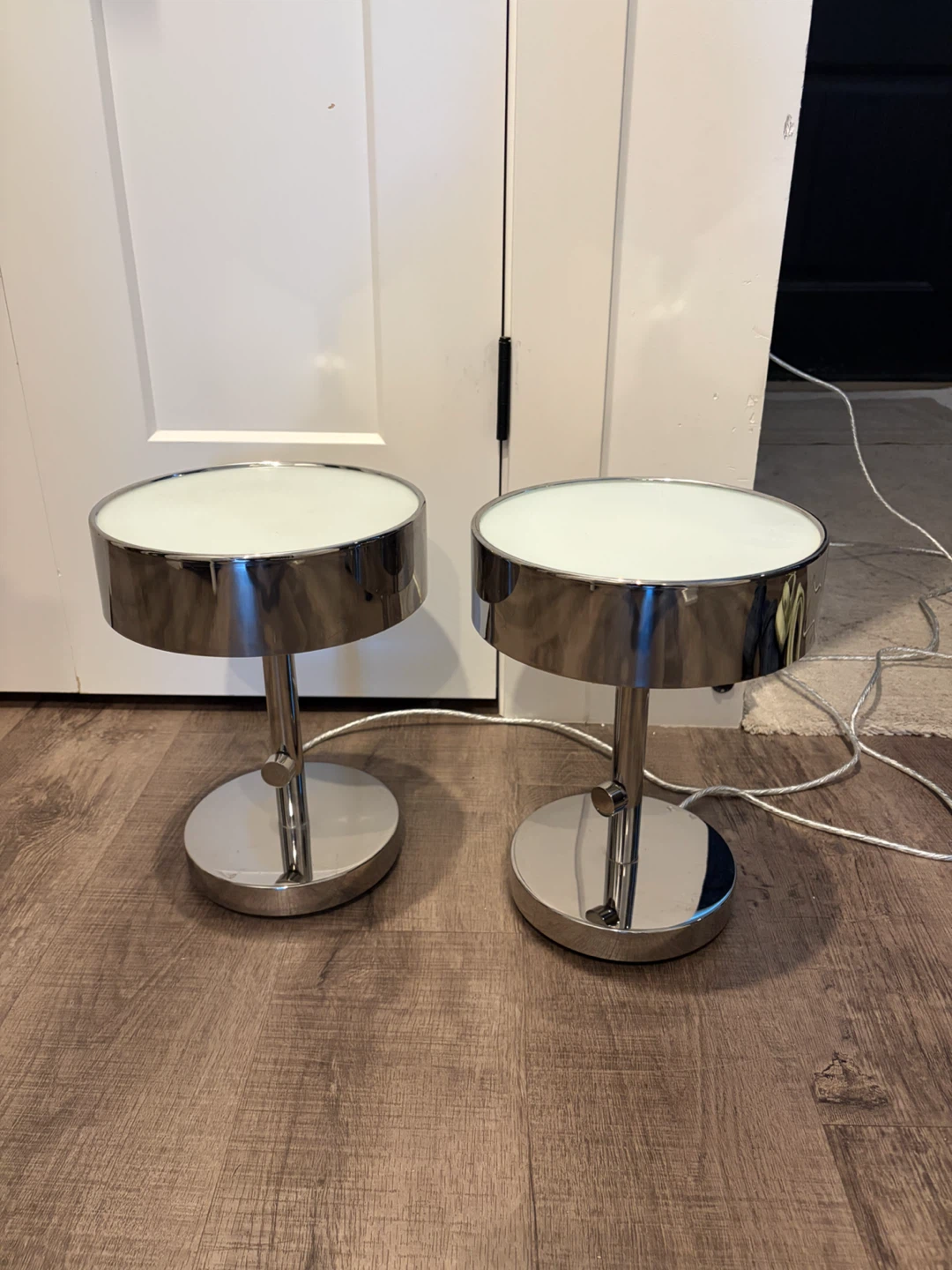 pair of IKEA Dimmable table lamps for $20