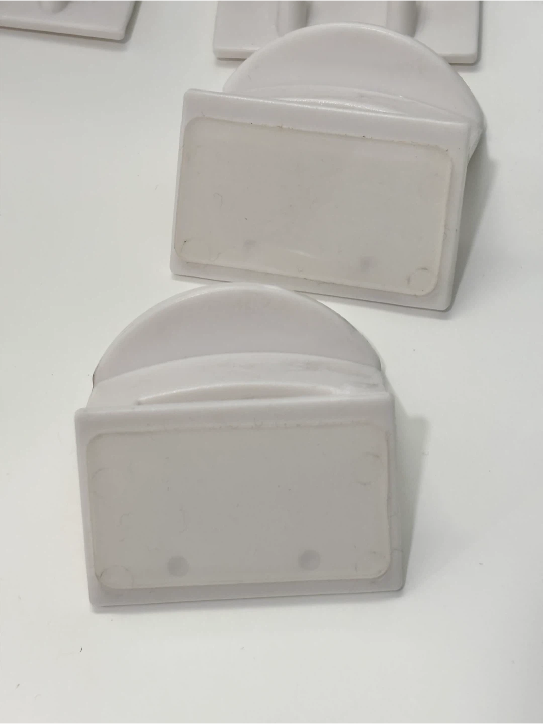 Hat Hooks Set White Adhesive 14 pack - photo 2