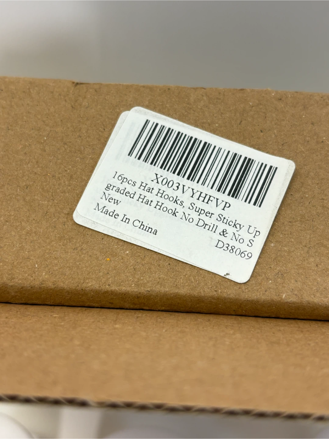 Hat Hooks Set White Adhesive 14 pack - photo 3