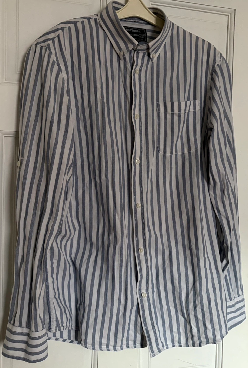 National Outfitters Striped Button-Down Shirt