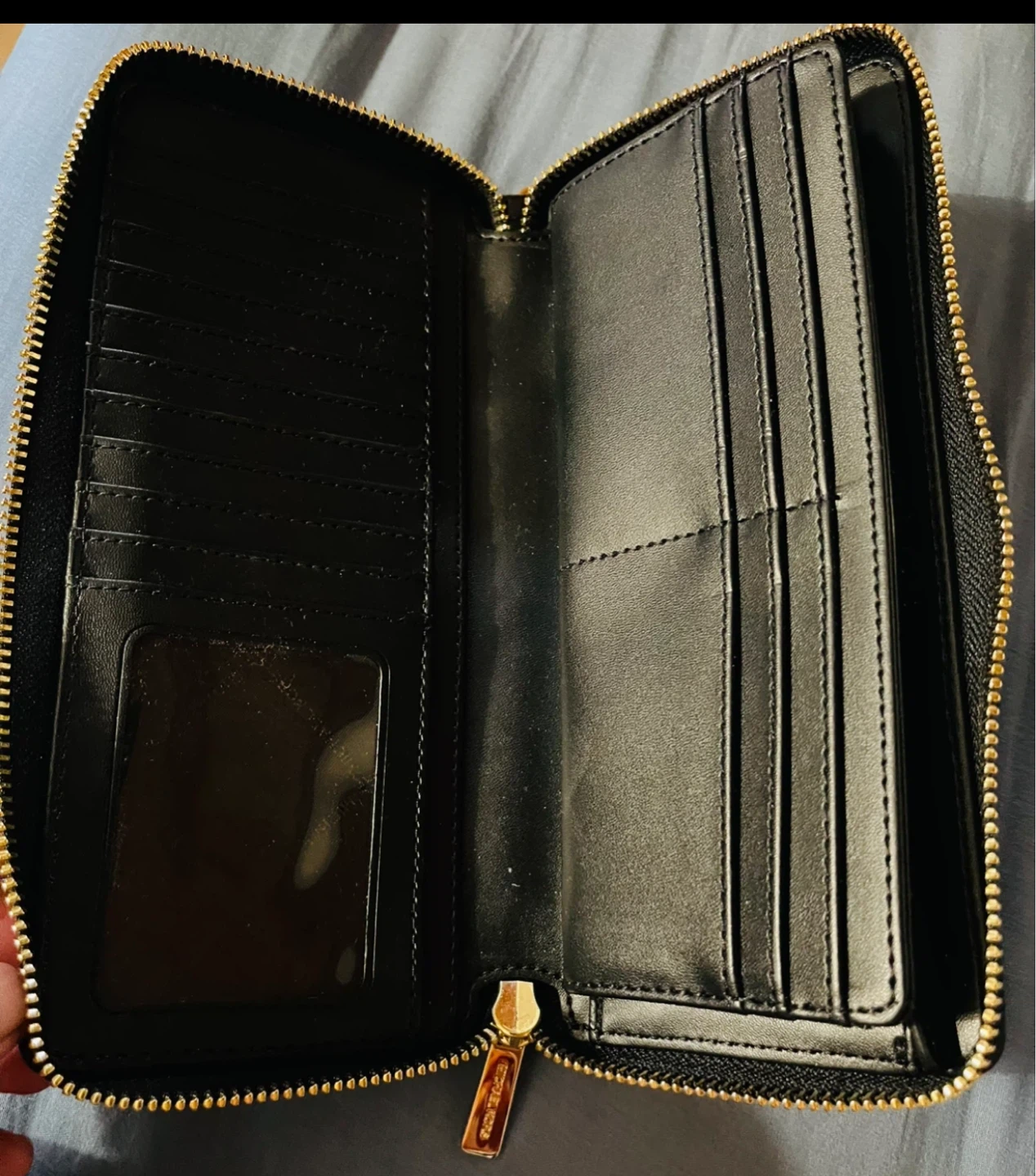Michael Kors Black Zip-Around Wallet with Wristlet - photo 3