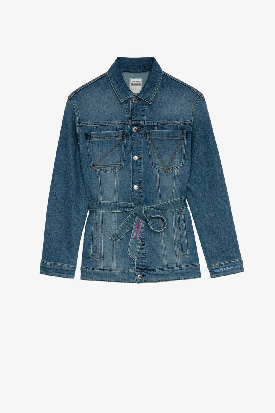 Zadig & Voltaire Kiome Denim Jacket - photo 3