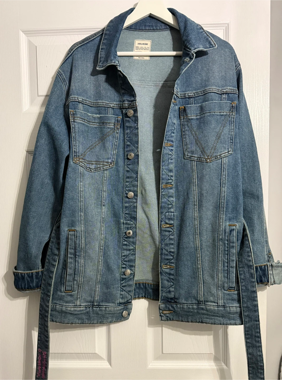 Zadig & Voltaire Kiome Denim Jacket - photo 5