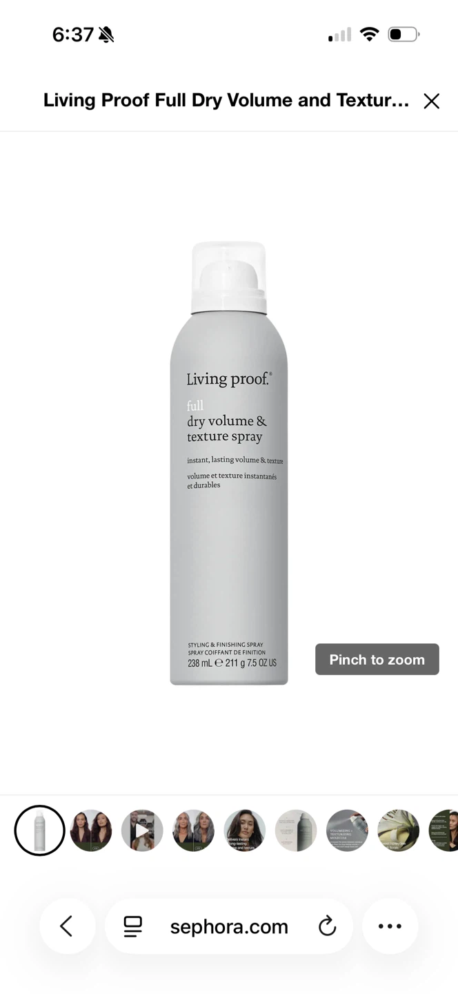 Living Proof Full Dry Volume and Texture Spray