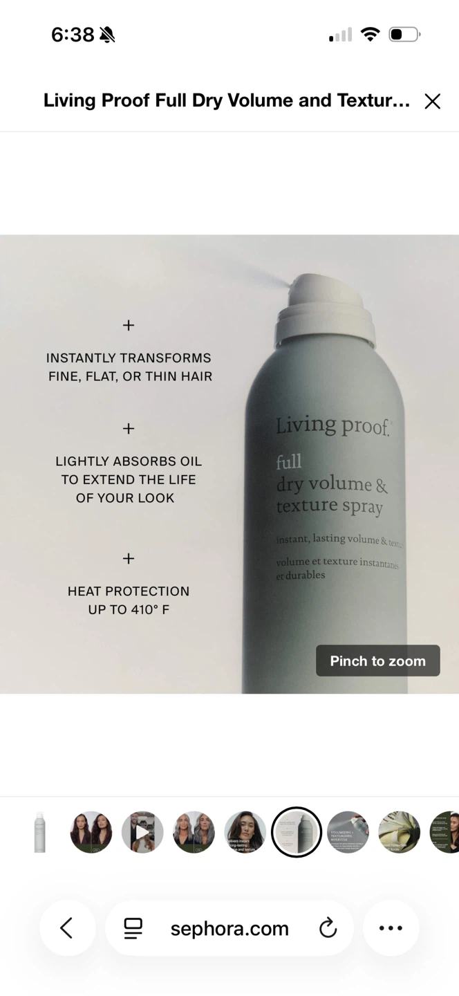 Living Proof Full Dry Volume and Texture Spray - photo 2