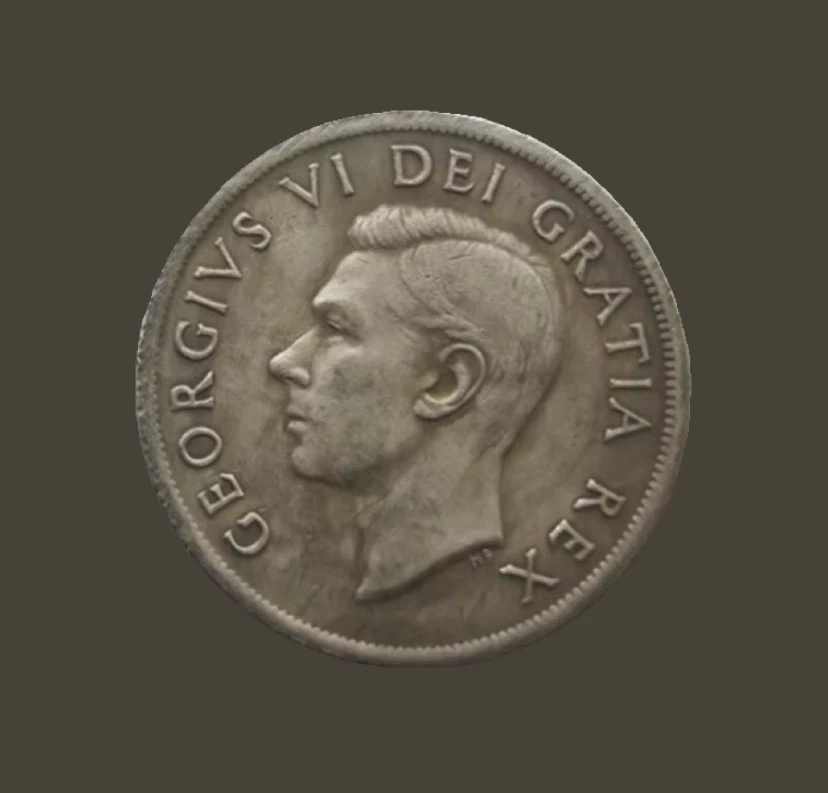 1948 Canadian Silver Voyageur Dollar - photo 2