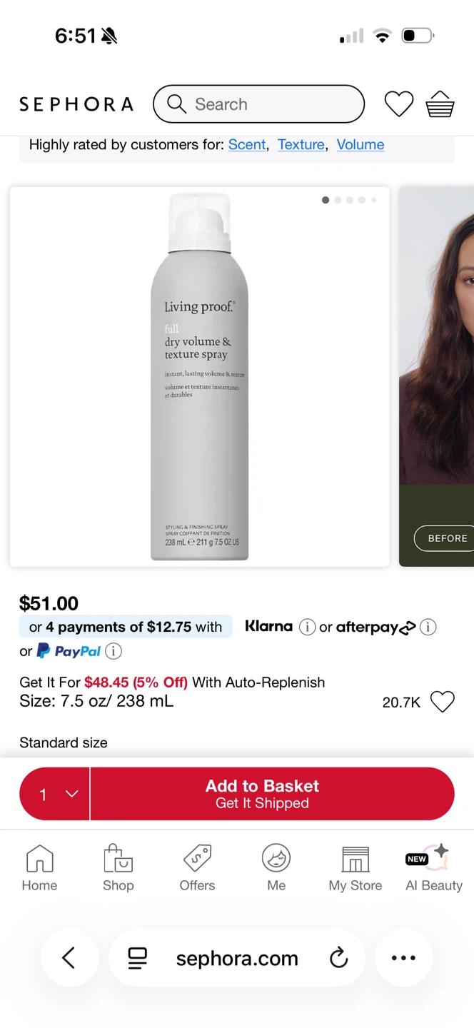 Living Proof Full Dry Volume and Texture Spray - photo 4