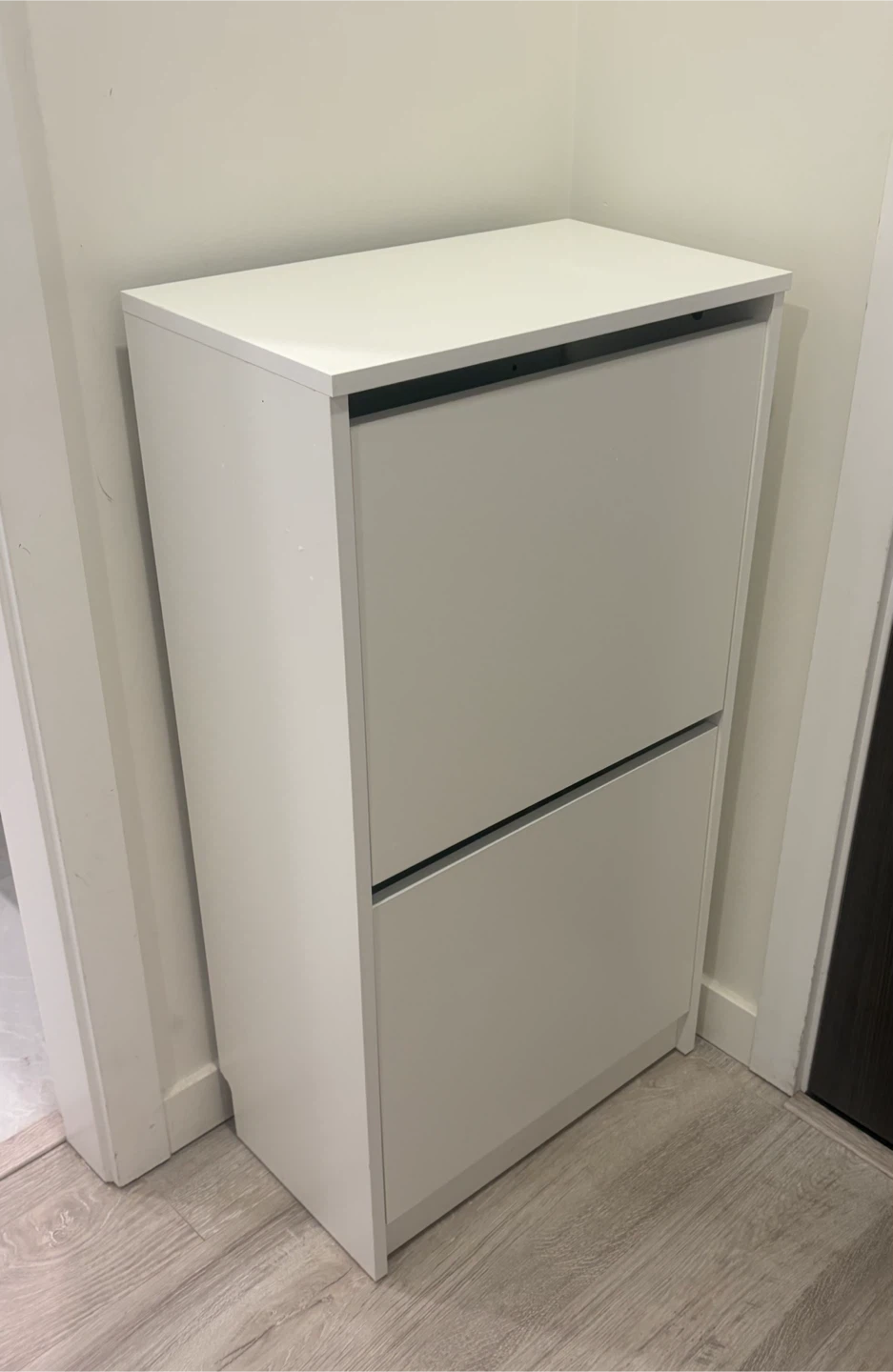 IKEA BISSA 2-Compartment Shoe Cabinet - photo 2
