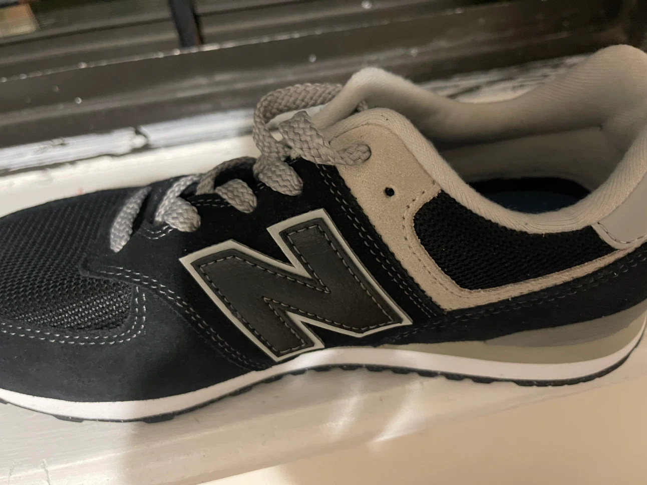 New Balance 574 Classic Black Gray Sneakers - photo 2
