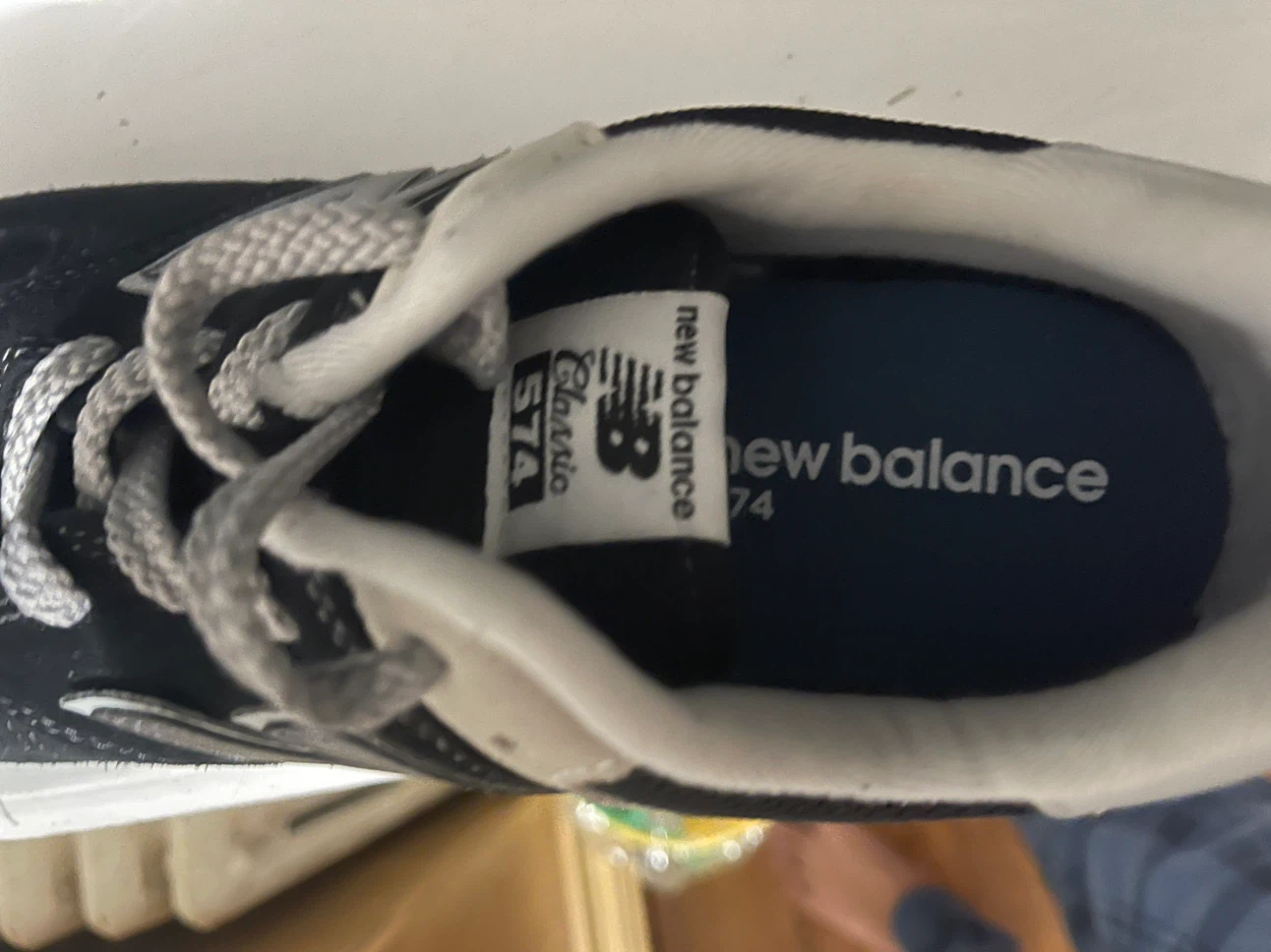 New Balance 574 Classic Black Gray Sneakers - photo 3