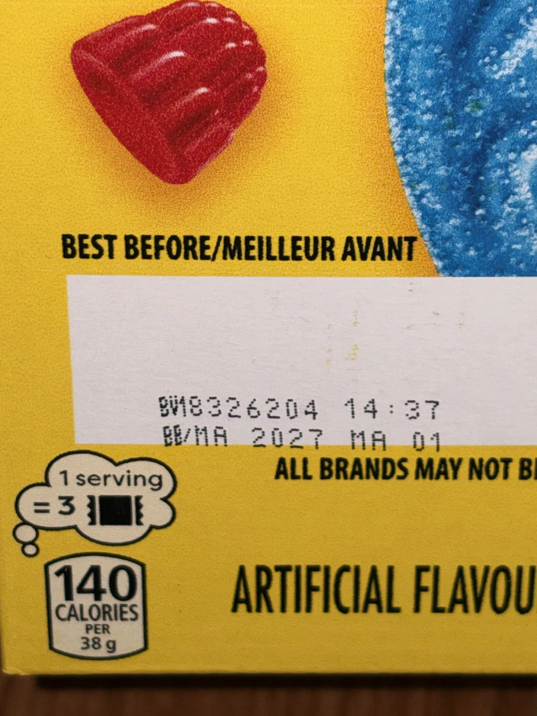 Maynards Swedish Berries single packs (38g) - photo 4