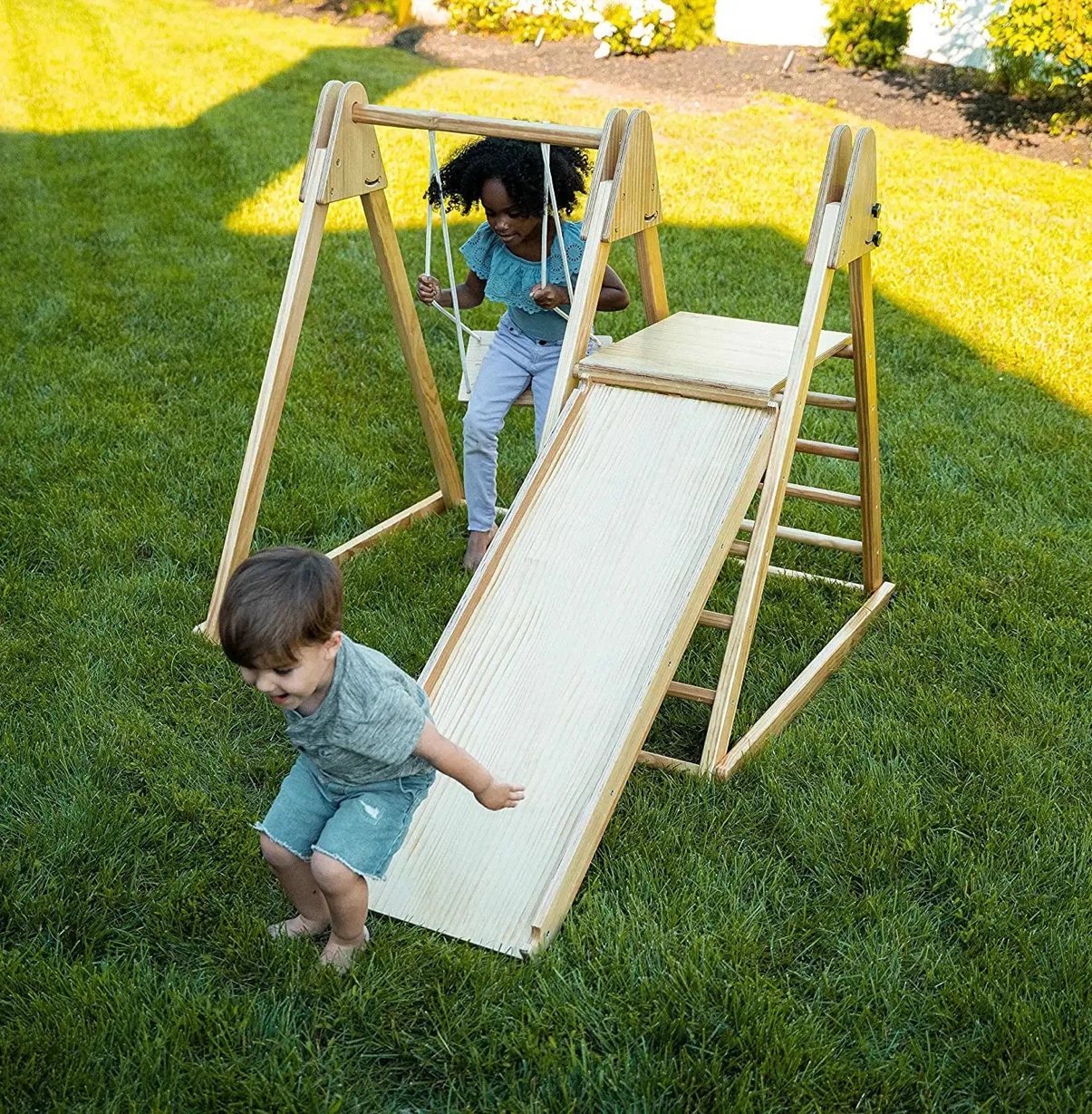 New Indoor Wooden Playground for Children
