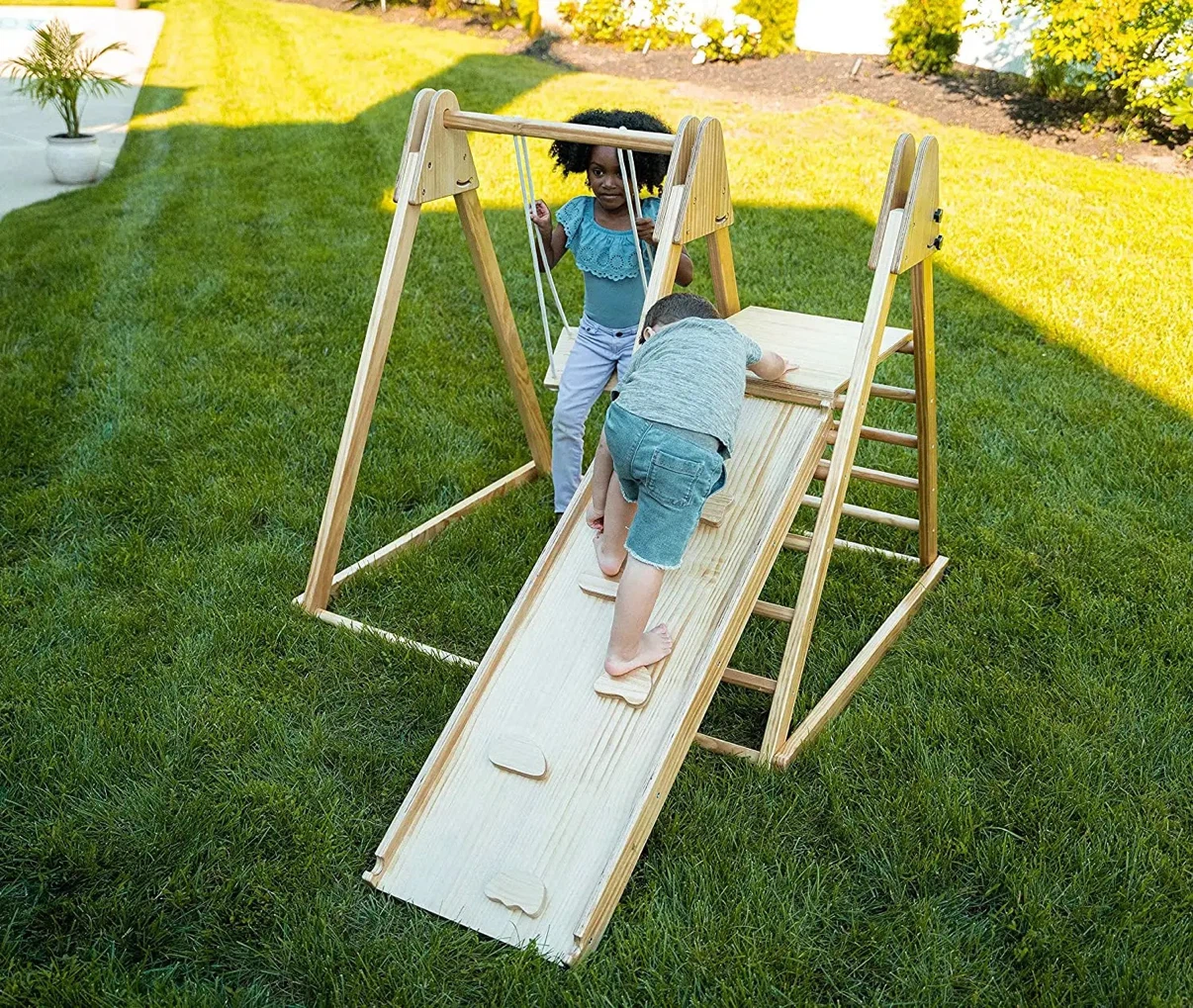 New Indoor Wooden Playground for Children - photo 2
