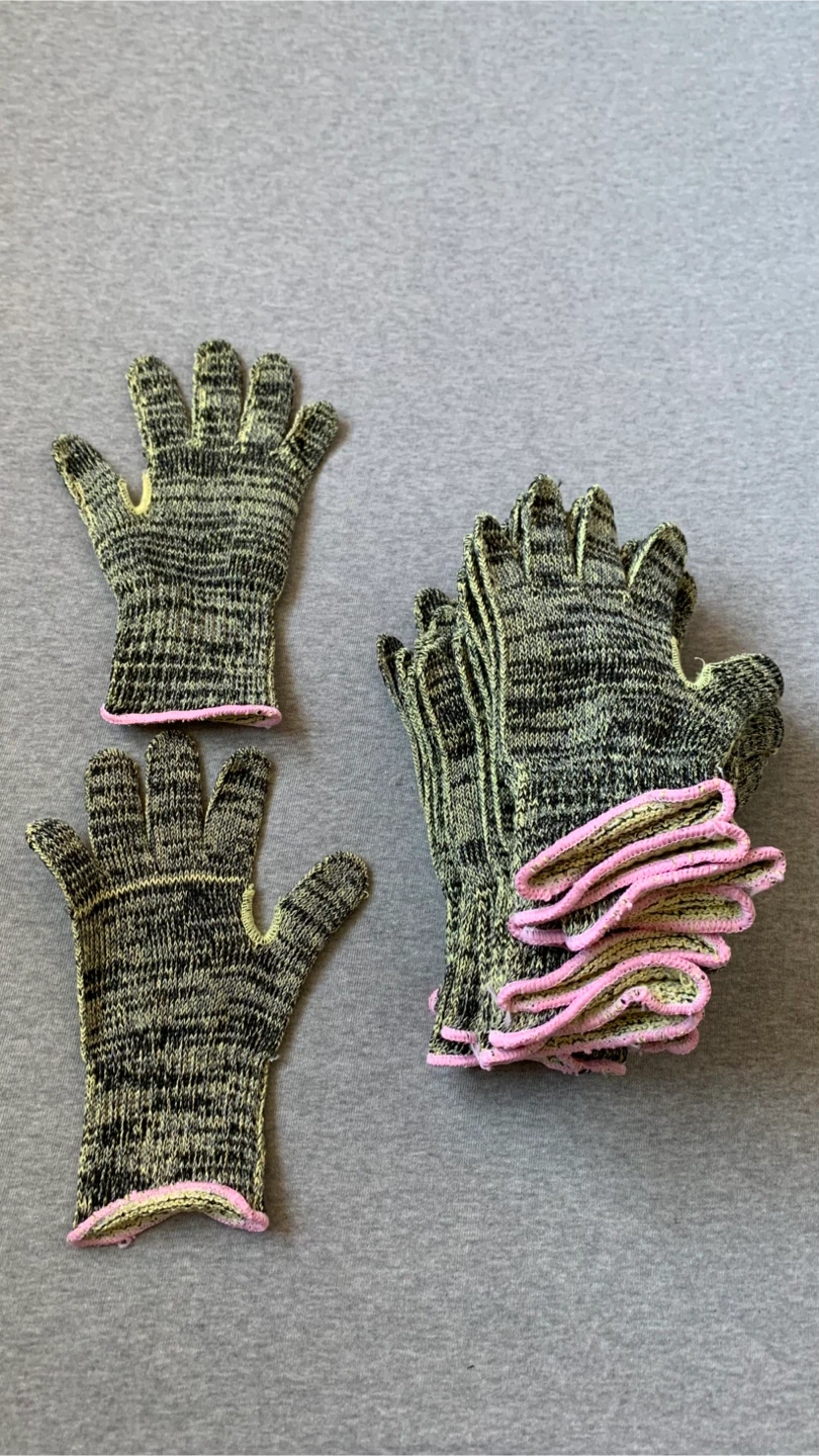 10 Pairs of Kevlar Work Gloves (Smaller/Ladies)
