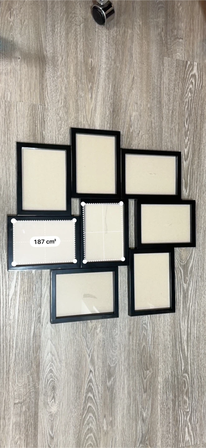 IKEA VÄXBO Collage frame for 8 photos, black, 13x18 cm (5x7") - photo 3