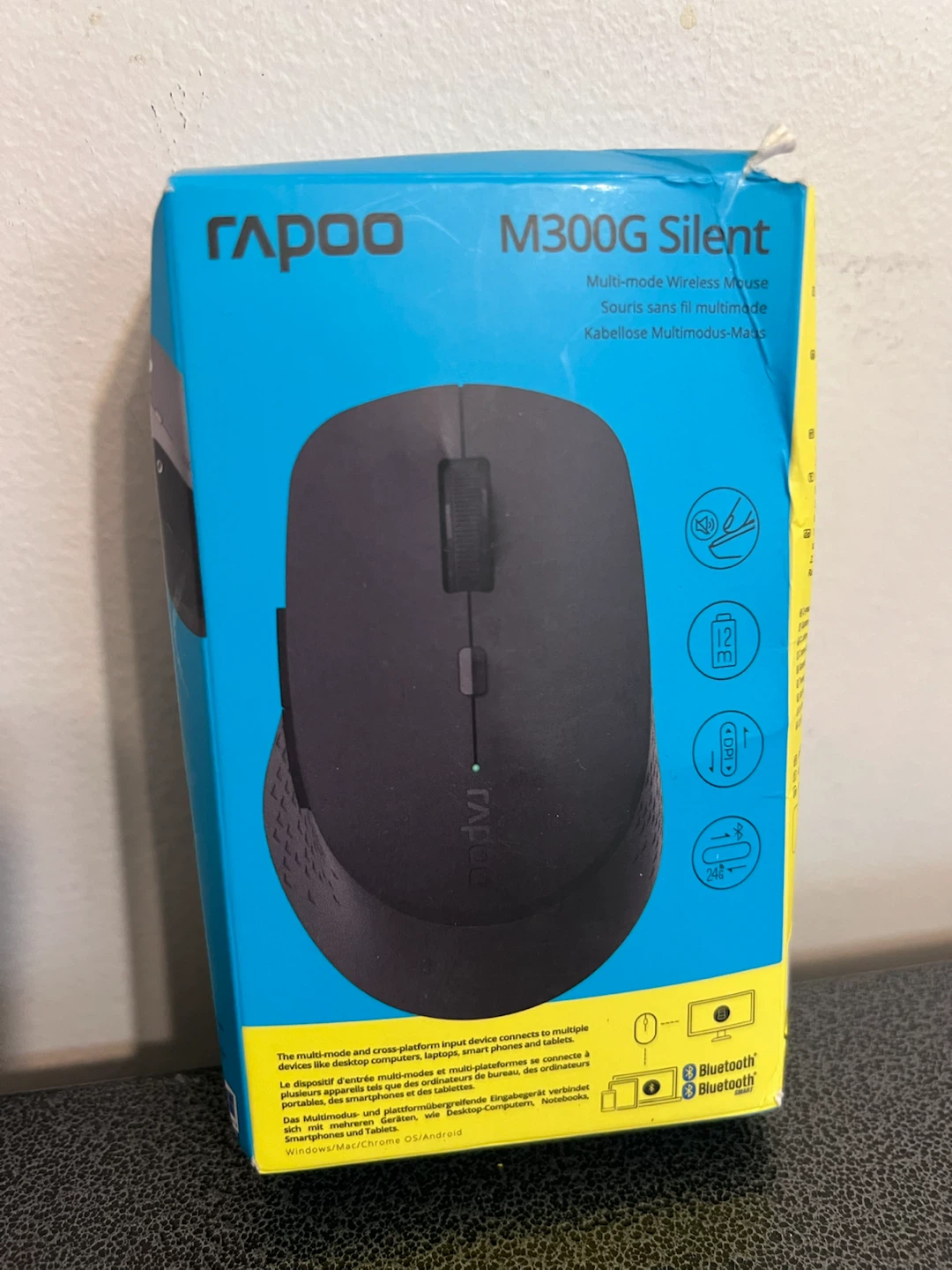 Rapoo M300G Silent Multi-Mode Wireless Mouse – Brand New – $10