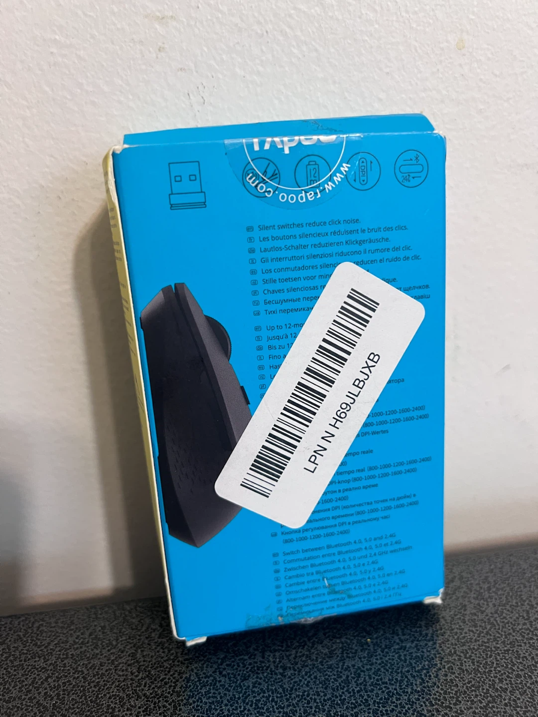 Rapoo M300G Silent Multi-Mode Wireless Mouse – Brand New – $10 - photo 2