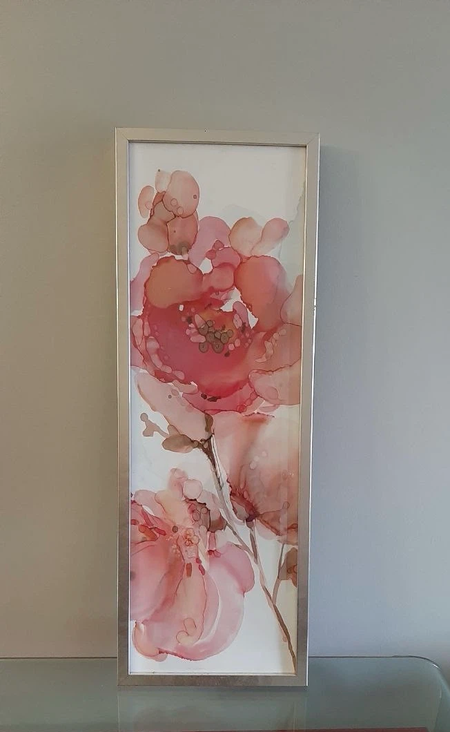 Set of Two Floral Wall Art Prints - photo 2