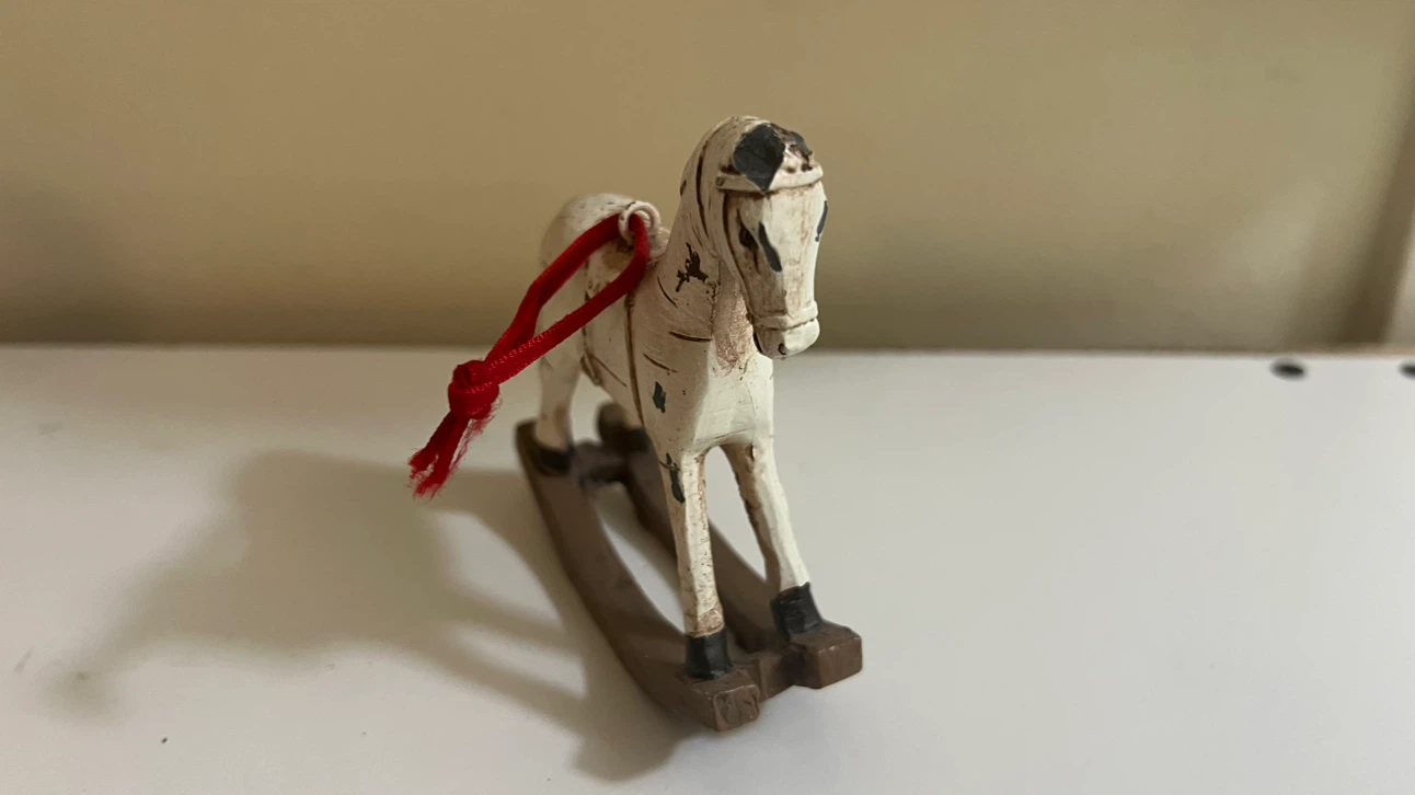 Vintage Style Rocking Horse Ornament - photo 3