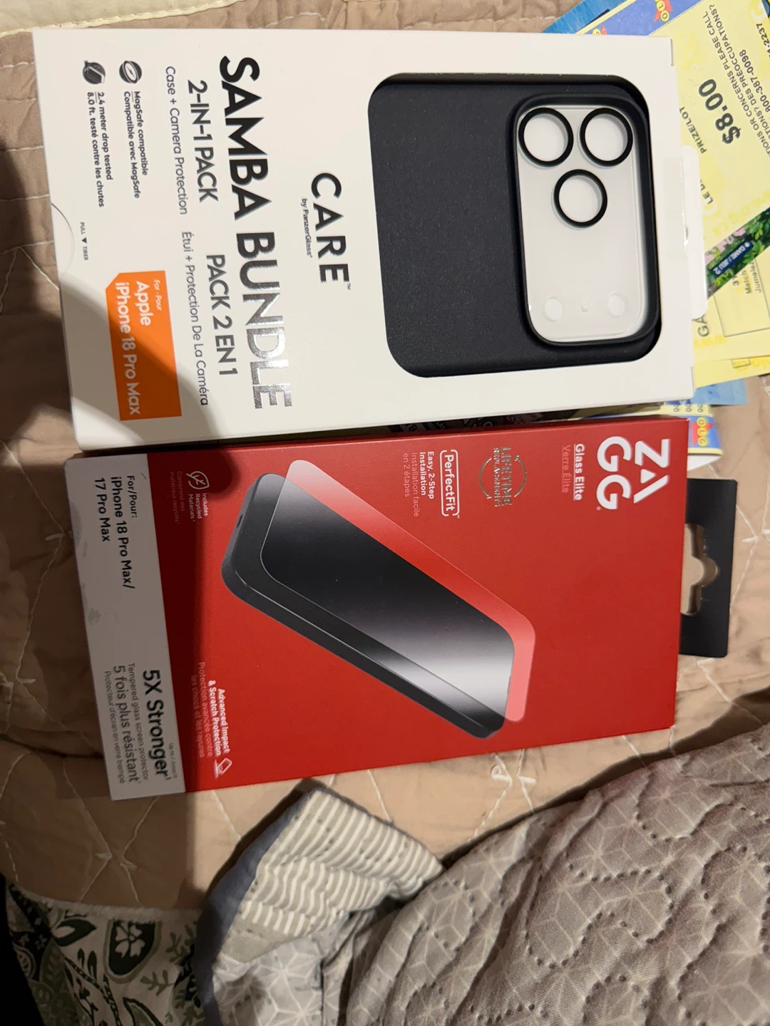 iPhone 18 Pro Max Screen Protector and Camera Bundle