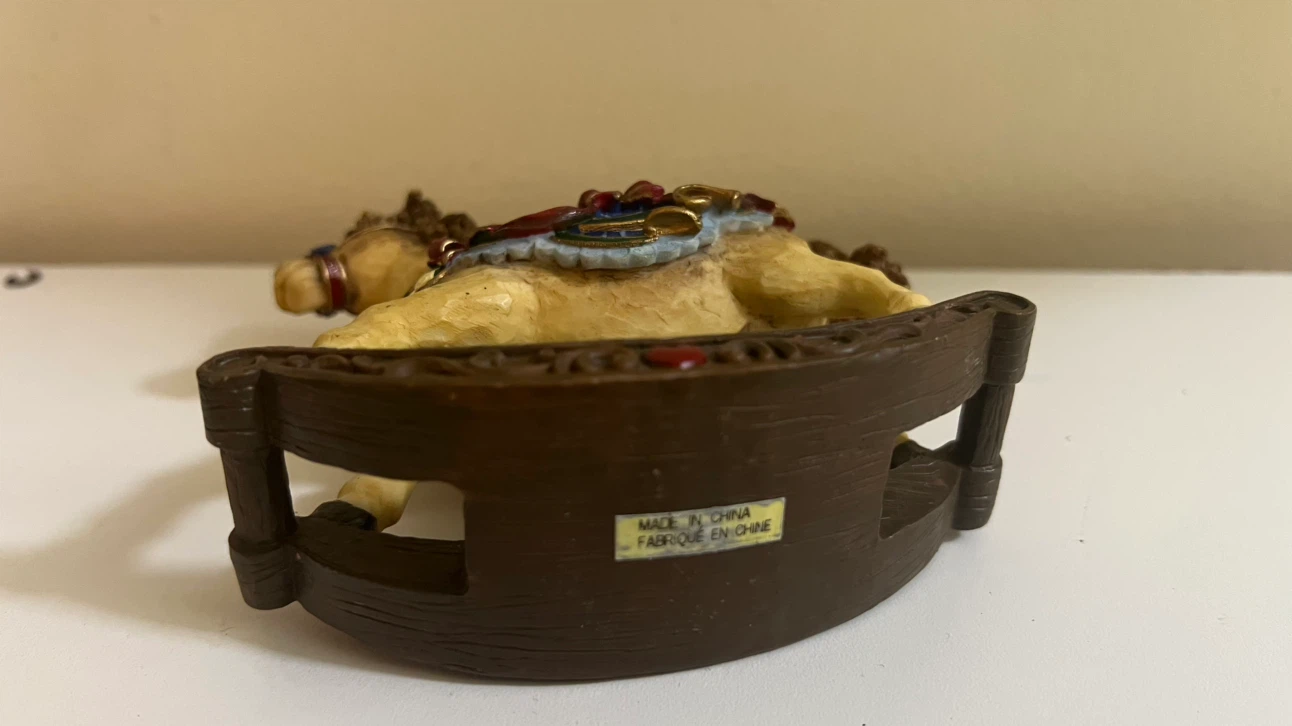 Decorative Rocking Horse with Teddy Bear - photo 4