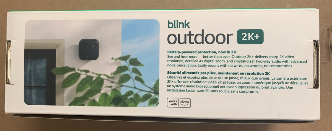Blink Outdoor 2K+ Camera 2-Pack System & Wired 2k door bell - photo 3