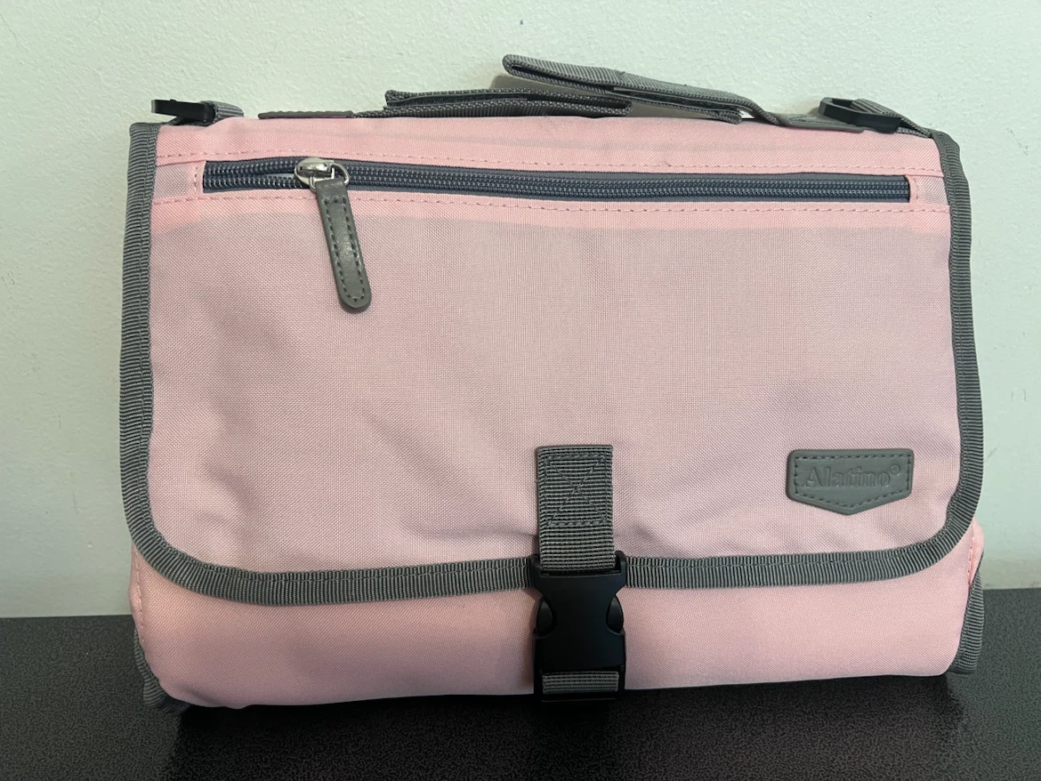 ALATINO Portable Baby Changing Pad – Brand New – Light Pink