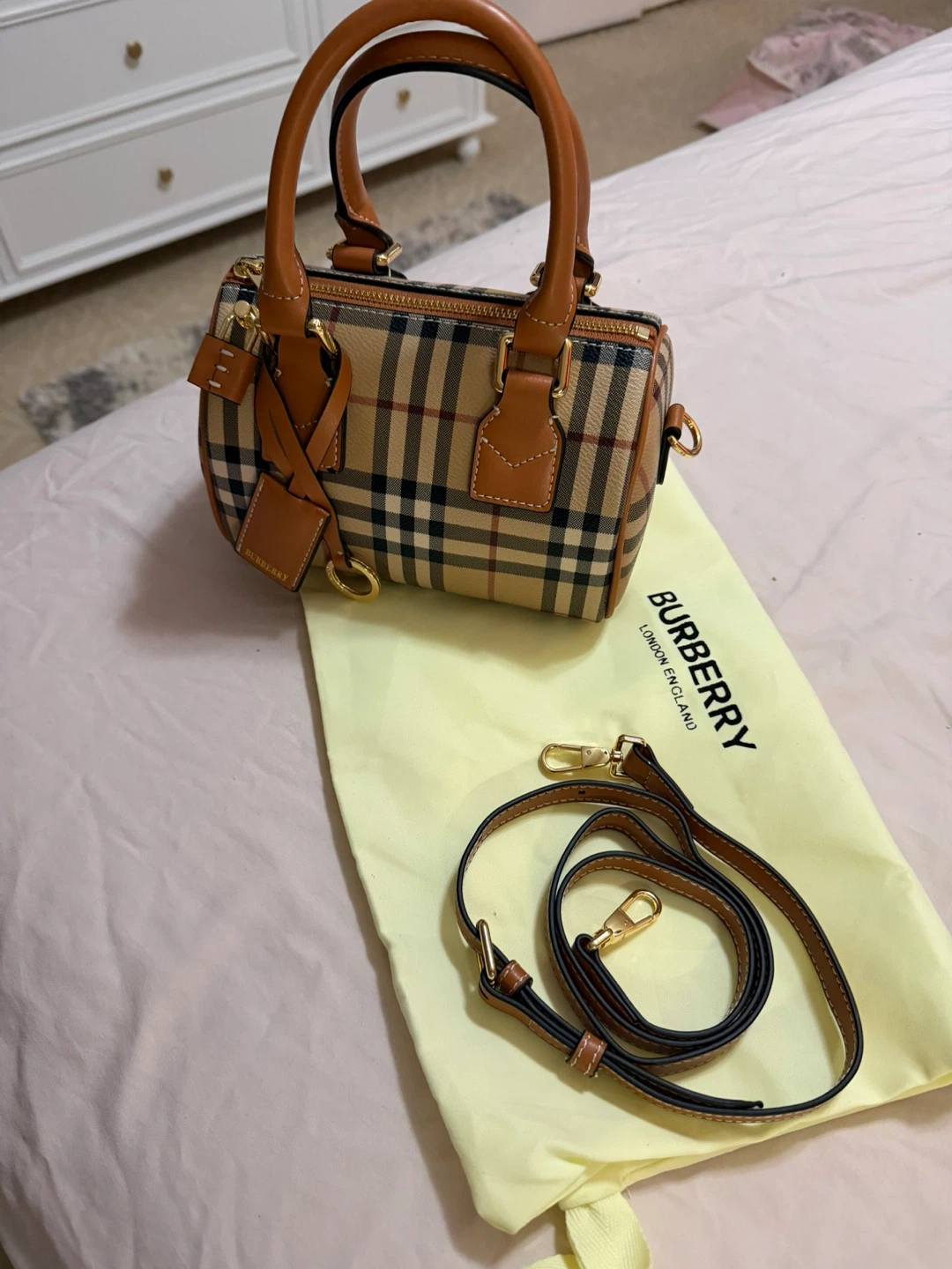 Burberry Mini Barrel Bag