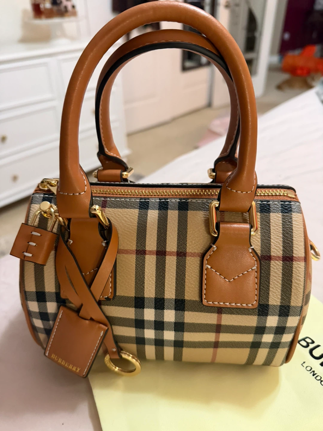 Burberry Mini Barrel Bag - photo 3