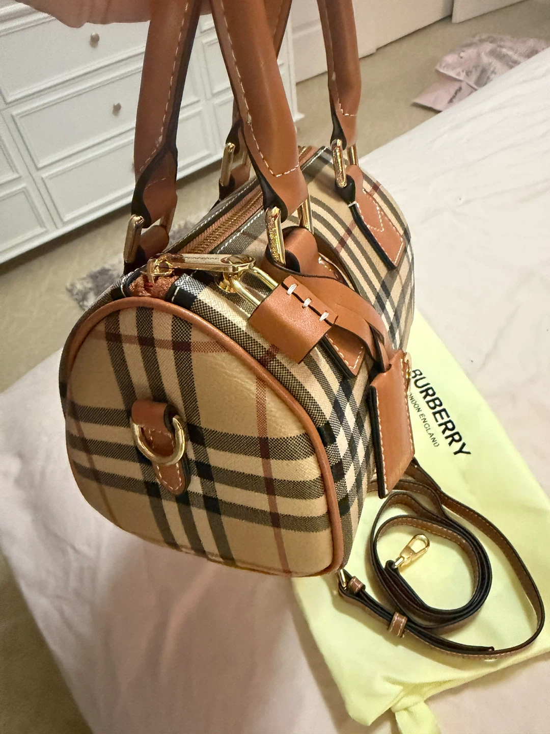 Burberry Mini Barrel Bag - photo 5