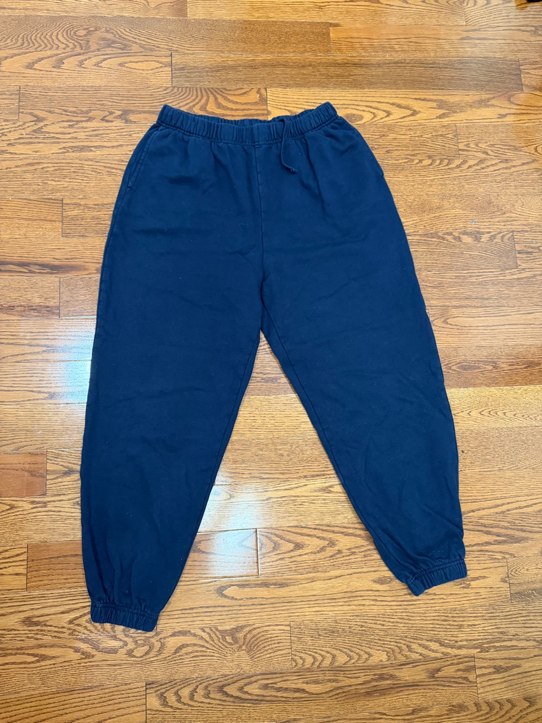 Navy Blue cuffed sweats