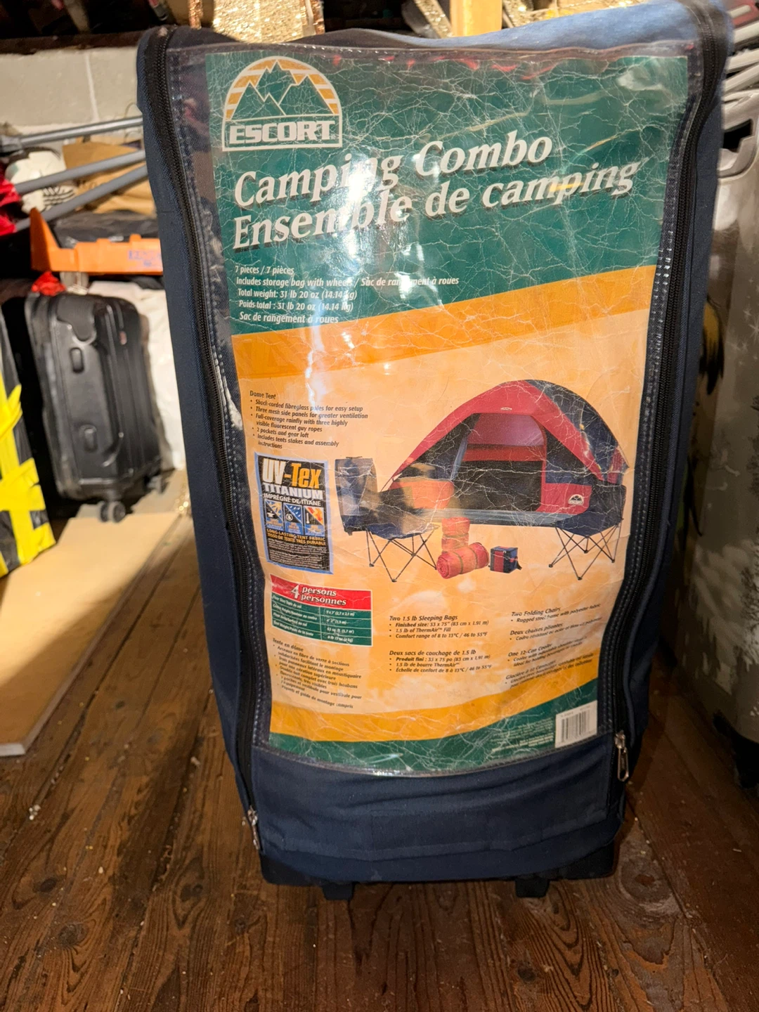 Escort 7-Piece Camping Combo Set