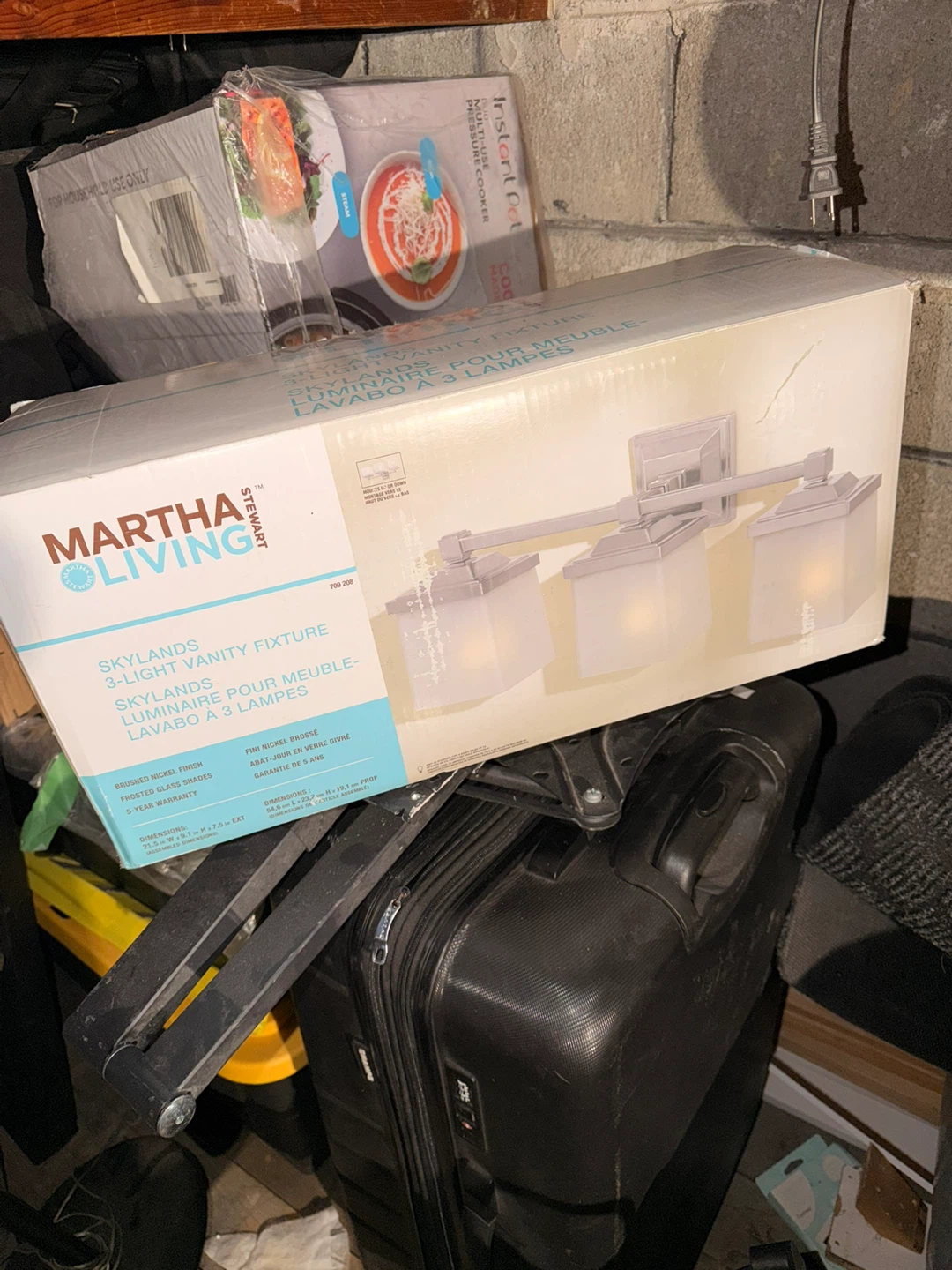 Martha Stewart Skylands 3-Light Vanity Fixture
