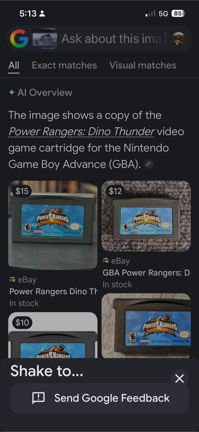 Power Rangers Dino Thunder for Game Boy Advance