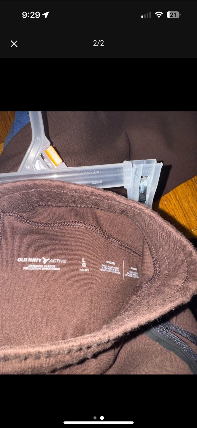 Old Navy Active Dynamic Fleece Joggers Brown - photo 2